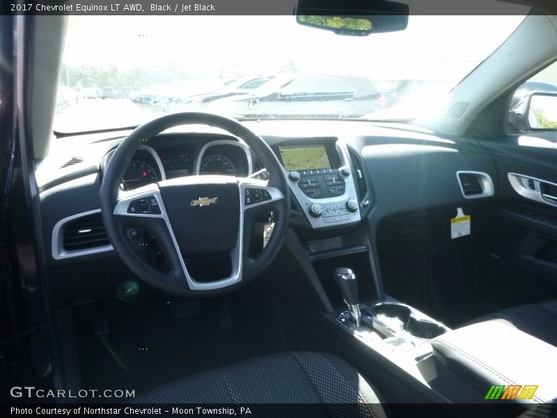 Black / Jet Black 2017 Chevrolet Equinox LT AWD