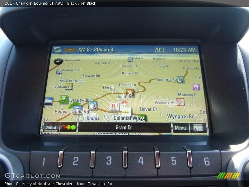Black / Jet Black 2017 Chevrolet Equinox LT AWD