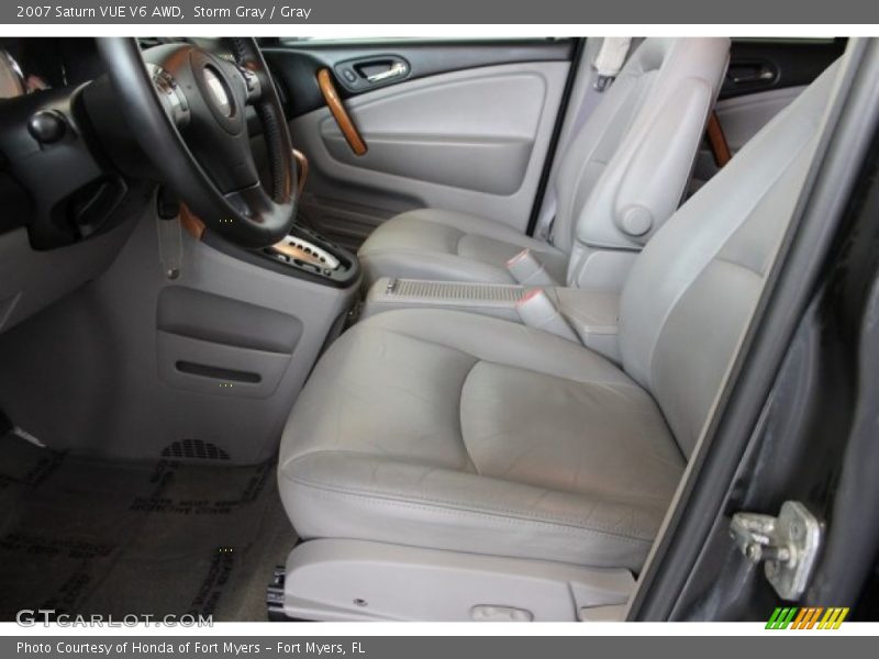 Storm Gray / Gray 2007 Saturn VUE V6 AWD