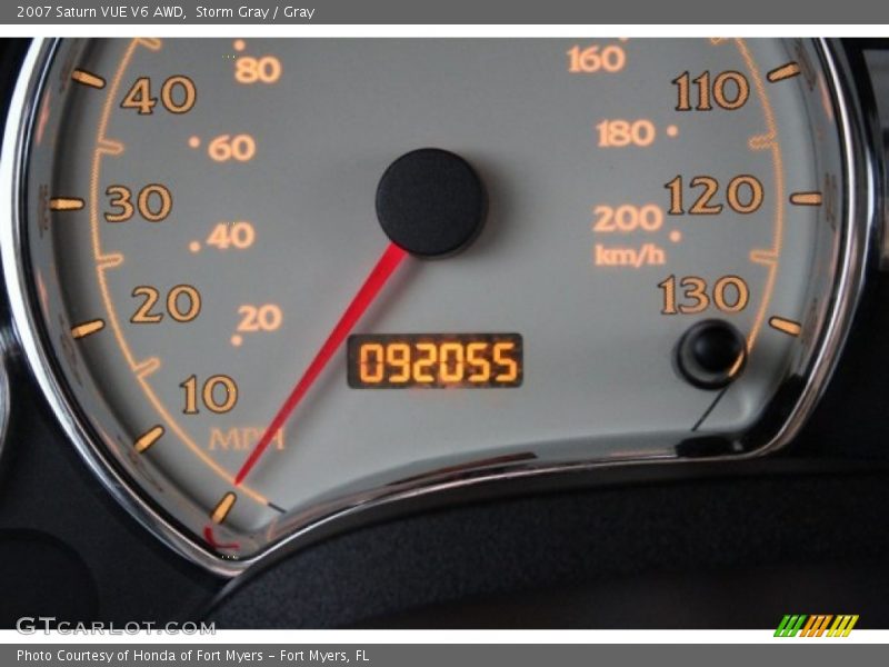 Storm Gray / Gray 2007 Saturn VUE V6 AWD