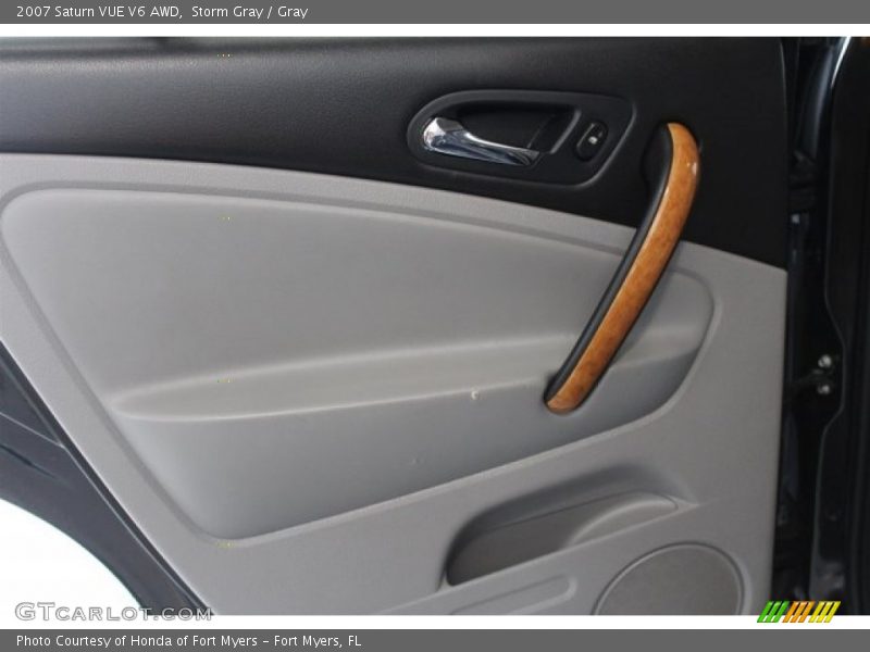 Storm Gray / Gray 2007 Saturn VUE V6 AWD