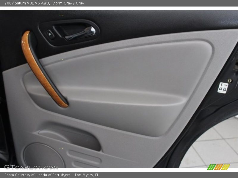 Storm Gray / Gray 2007 Saturn VUE V6 AWD