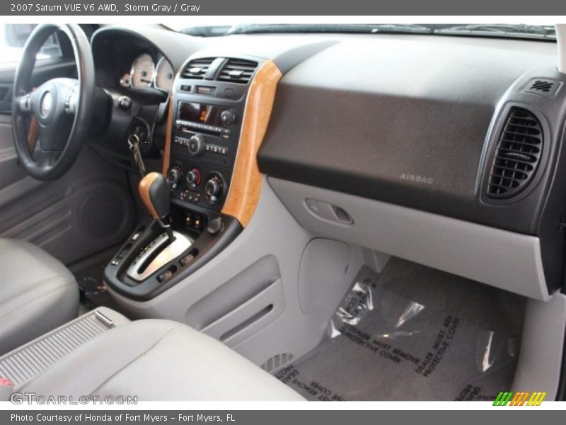 Storm Gray / Gray 2007 Saturn VUE V6 AWD