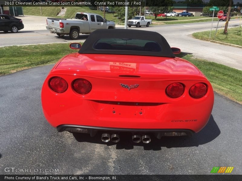 Crystal Red Tintcoat / Red 2013 Chevrolet Corvette Grand Sport Convertible