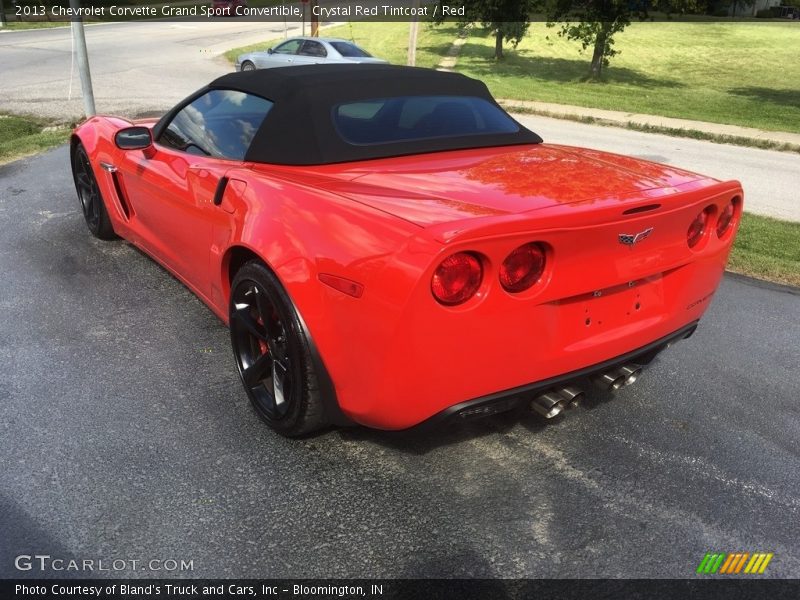 Crystal Red Tintcoat / Red 2013 Chevrolet Corvette Grand Sport Convertible