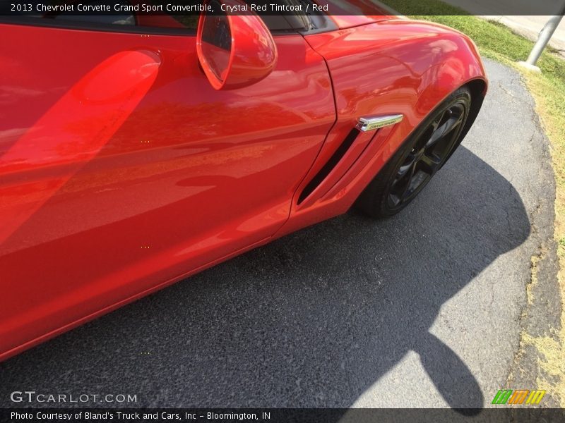 Crystal Red Tintcoat / Red 2013 Chevrolet Corvette Grand Sport Convertible