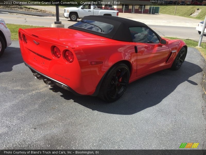 Crystal Red Tintcoat / Red 2013 Chevrolet Corvette Grand Sport Convertible