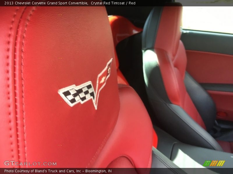 Crystal Red Tintcoat / Red 2013 Chevrolet Corvette Grand Sport Convertible