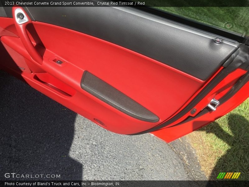 Crystal Red Tintcoat / Red 2013 Chevrolet Corvette Grand Sport Convertible