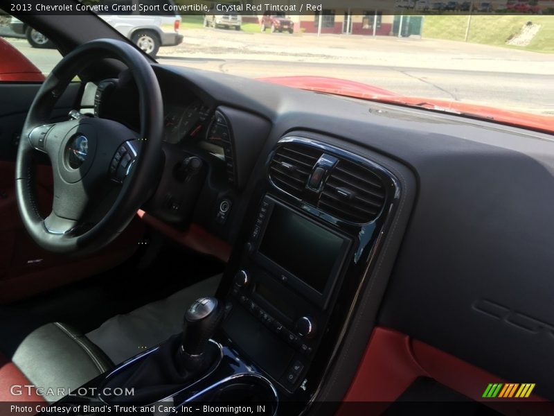 Crystal Red Tintcoat / Red 2013 Chevrolet Corvette Grand Sport Convertible