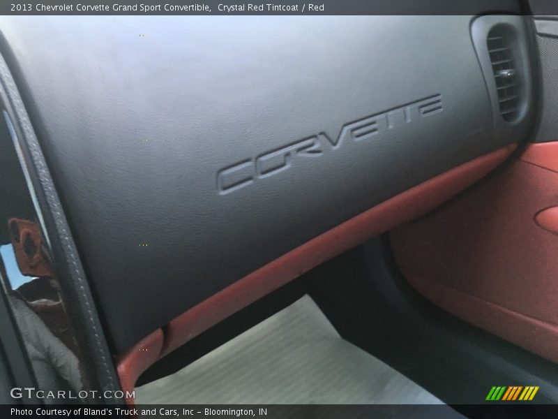 Crystal Red Tintcoat / Red 2013 Chevrolet Corvette Grand Sport Convertible