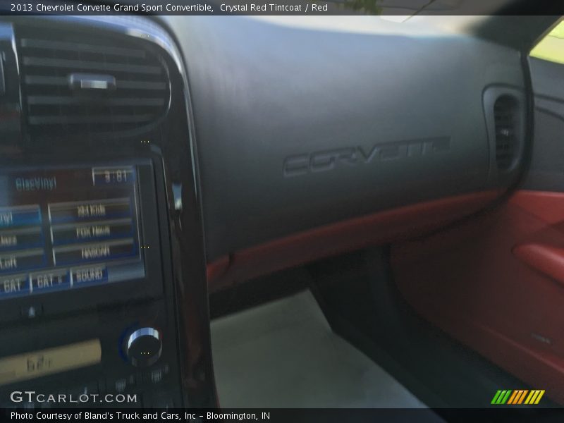 Crystal Red Tintcoat / Red 2013 Chevrolet Corvette Grand Sport Convertible