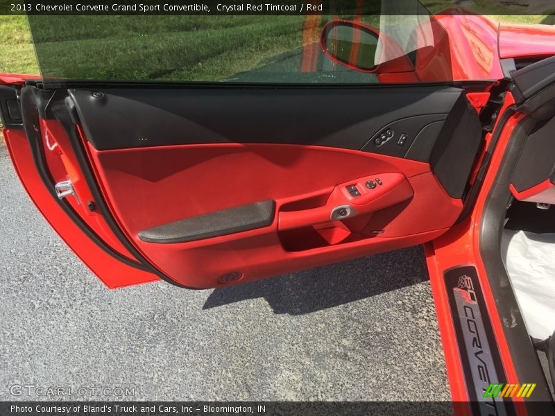 Crystal Red Tintcoat / Red 2013 Chevrolet Corvette Grand Sport Convertible