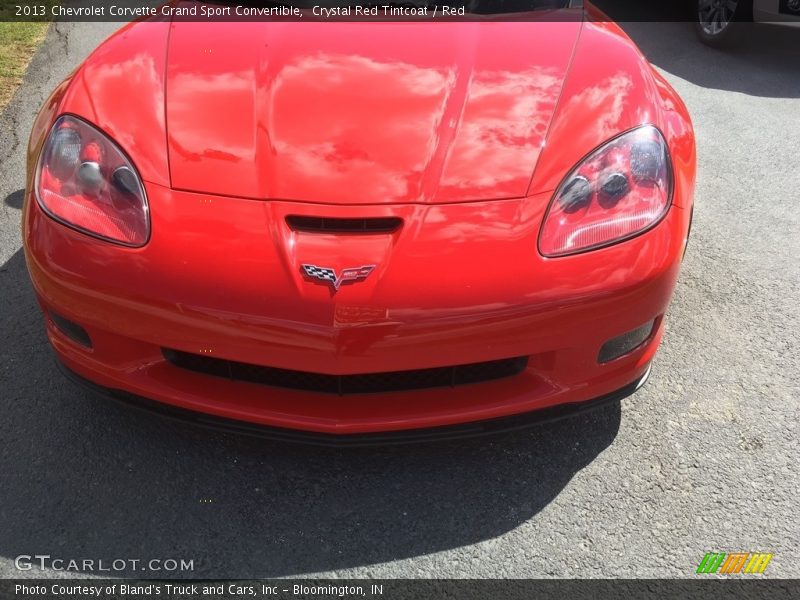 Crystal Red Tintcoat / Red 2013 Chevrolet Corvette Grand Sport Convertible