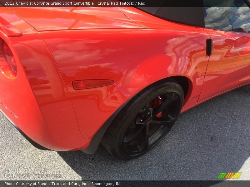 Crystal Red Tintcoat / Red 2013 Chevrolet Corvette Grand Sport Convertible