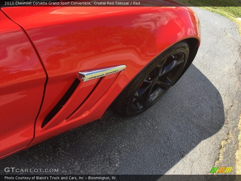 Crystal Red Tintcoat / Red 2013 Chevrolet Corvette Grand Sport Convertible