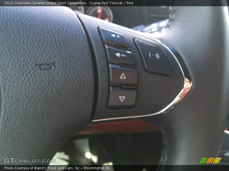 Crystal Red Tintcoat / Red 2013 Chevrolet Corvette Grand Sport Convertible