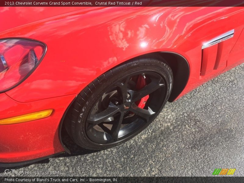 Crystal Red Tintcoat / Red 2013 Chevrolet Corvette Grand Sport Convertible