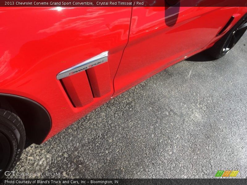 Crystal Red Tintcoat / Red 2013 Chevrolet Corvette Grand Sport Convertible