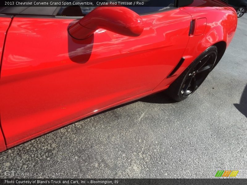 Crystal Red Tintcoat / Red 2013 Chevrolet Corvette Grand Sport Convertible