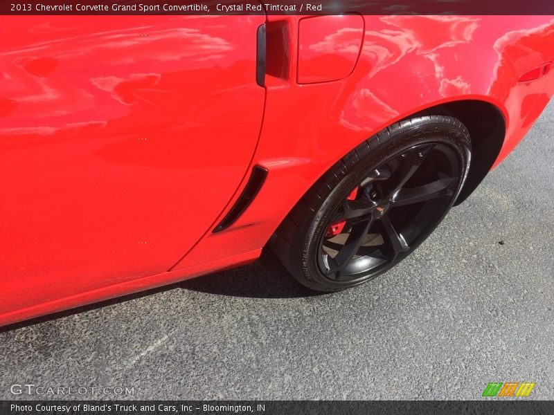 Crystal Red Tintcoat / Red 2013 Chevrolet Corvette Grand Sport Convertible