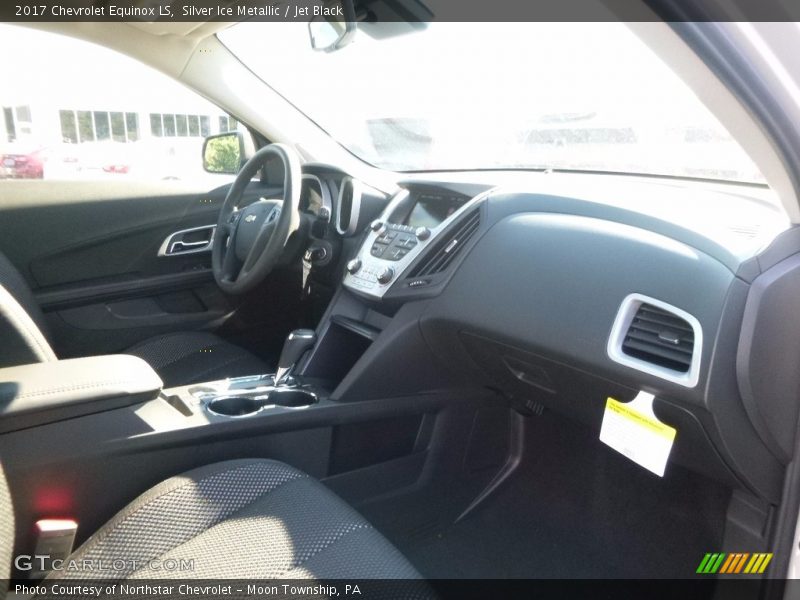 Silver Ice Metallic / Jet Black 2017 Chevrolet Equinox LS