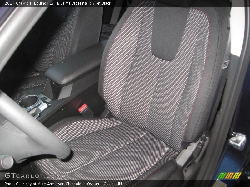 Blue Velvet Metallic / Jet Black 2017 Chevrolet Equinox LS