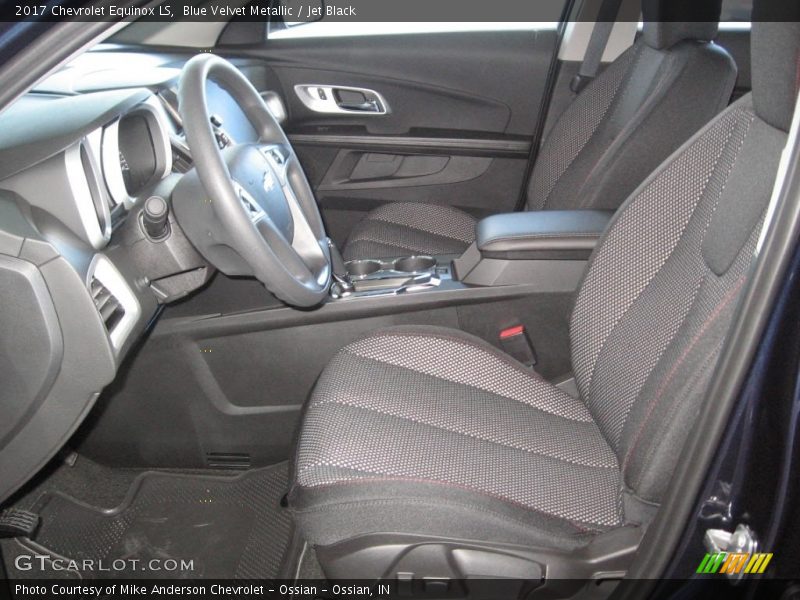Blue Velvet Metallic / Jet Black 2017 Chevrolet Equinox LS