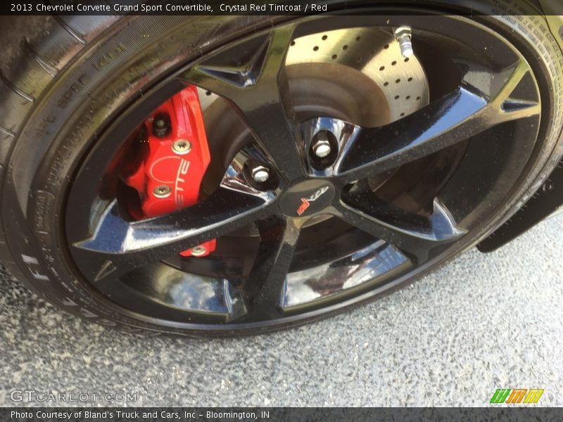 Crystal Red Tintcoat / Red 2013 Chevrolet Corvette Grand Sport Convertible