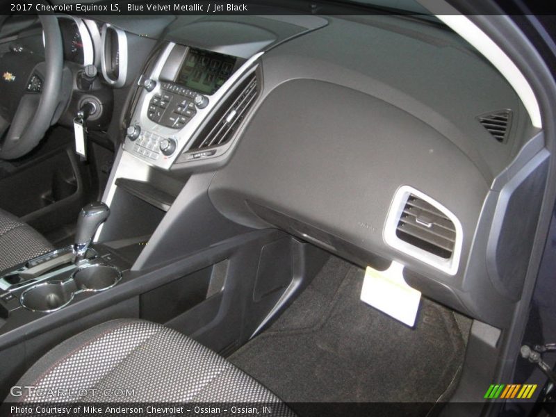 Blue Velvet Metallic / Jet Black 2017 Chevrolet Equinox LS
