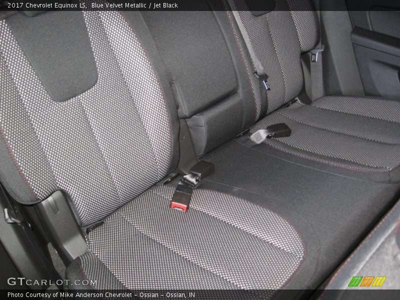 Blue Velvet Metallic / Jet Black 2017 Chevrolet Equinox LS