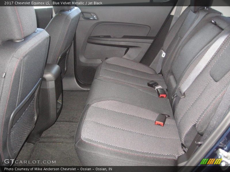 Blue Velvet Metallic / Jet Black 2017 Chevrolet Equinox LS