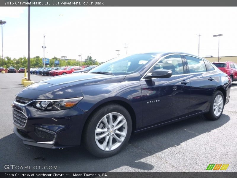 Blue Velvet Metallic / Jet Black 2016 Chevrolet Malibu LT