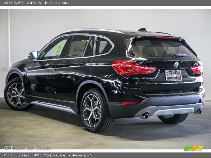 Jet Black / Black 2016 BMW X1 xDrive28i