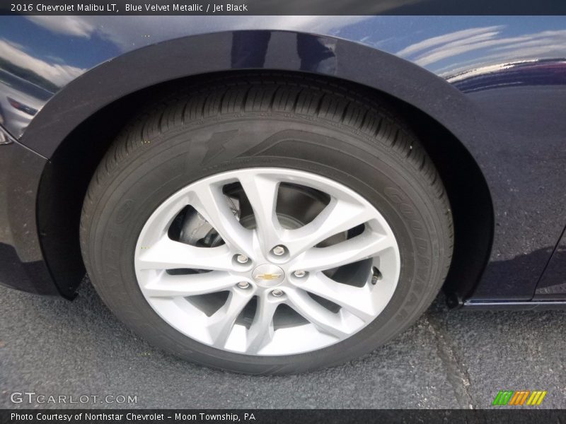 Blue Velvet Metallic / Jet Black 2016 Chevrolet Malibu LT