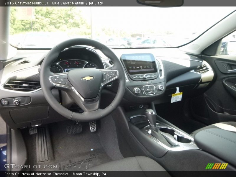 Blue Velvet Metallic / Jet Black 2016 Chevrolet Malibu LT