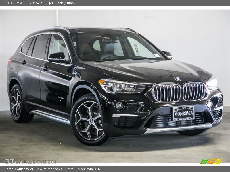 Jet Black / Black 2016 BMW X1 xDrive28i