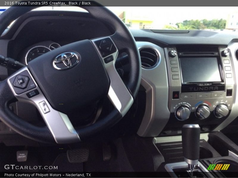 Black / Black 2016 Toyota Tundra SR5 CrewMax