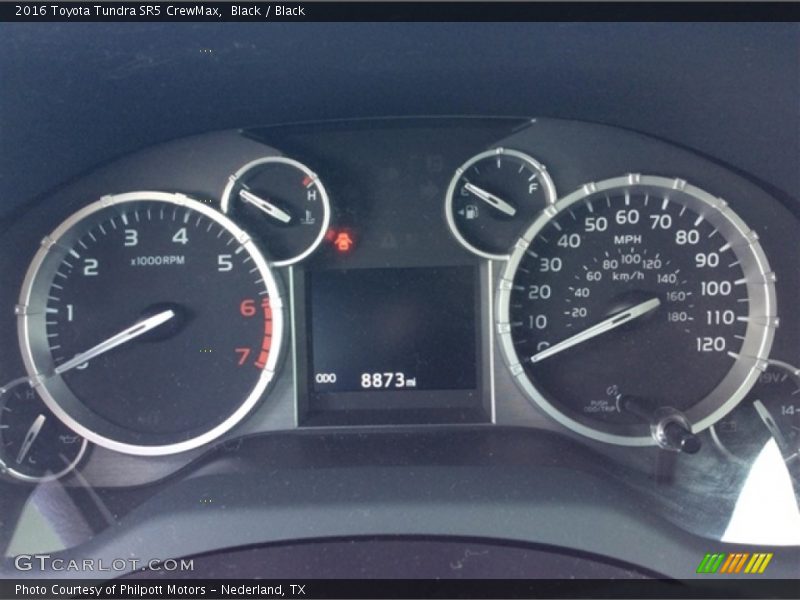Black / Black 2016 Toyota Tundra SR5 CrewMax