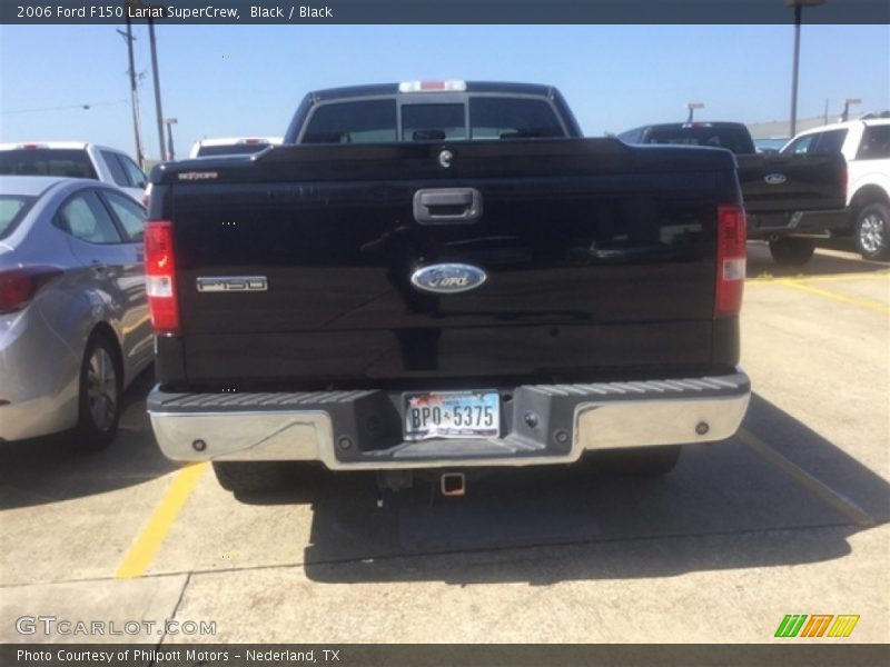 Black / Black 2006 Ford F150 Lariat SuperCrew