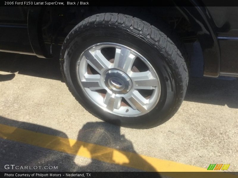 Black / Black 2006 Ford F150 Lariat SuperCrew