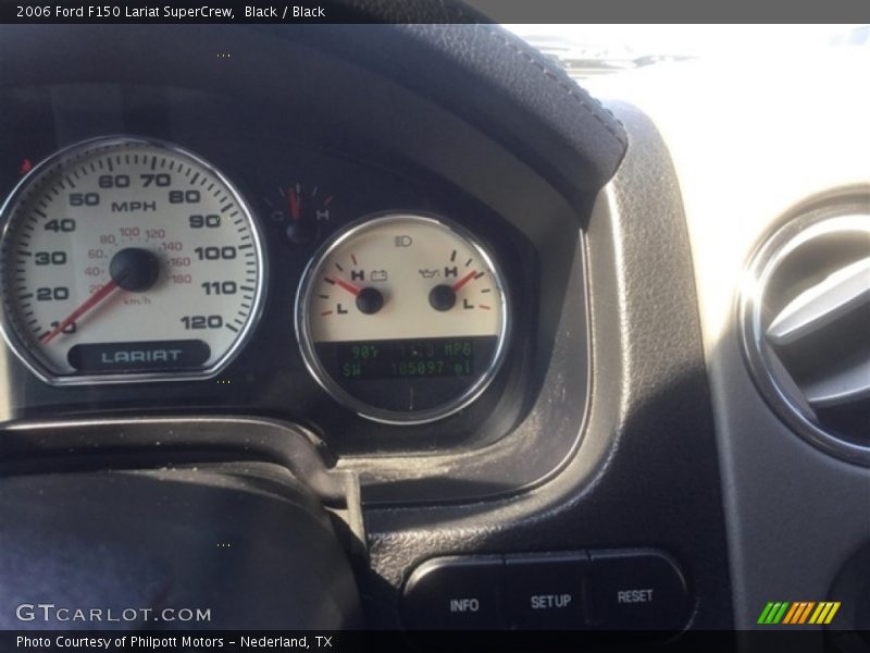 Black / Black 2006 Ford F150 Lariat SuperCrew