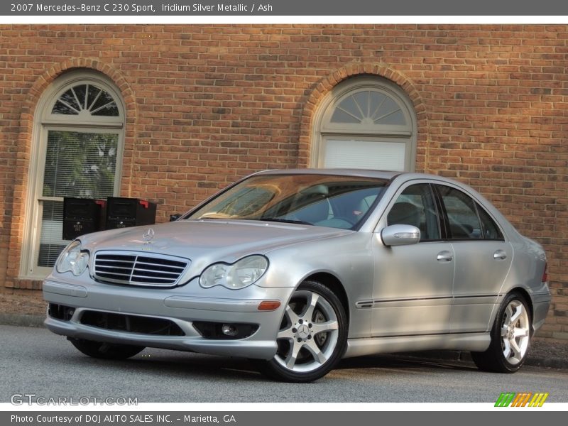 Iridium Silver Metallic / Ash 2007 Mercedes-Benz C 230 Sport