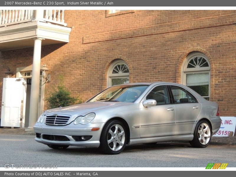 Iridium Silver Metallic / Ash 2007 Mercedes-Benz C 230 Sport