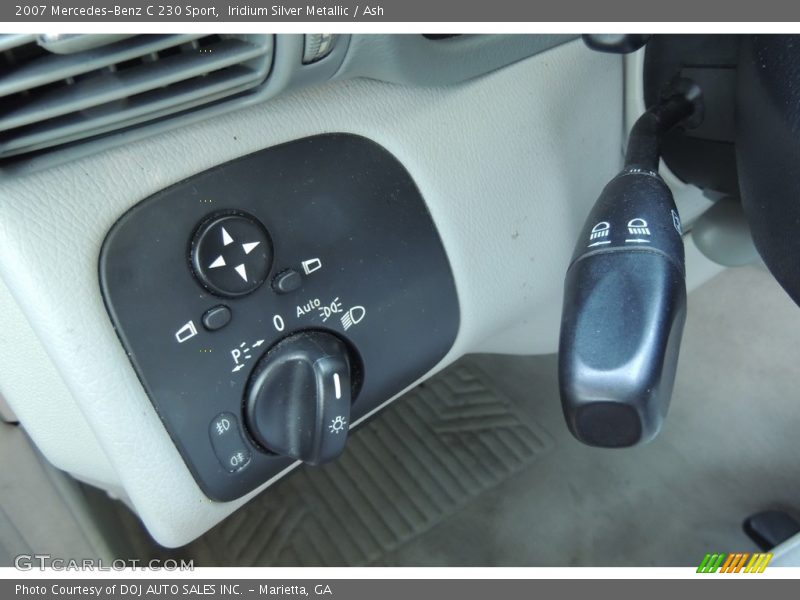 Iridium Silver Metallic / Ash 2007 Mercedes-Benz C 230 Sport