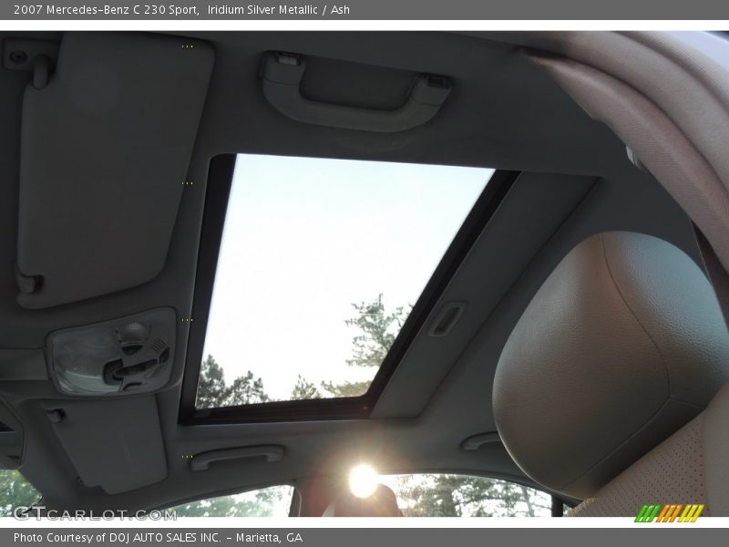 Iridium Silver Metallic / Ash 2007 Mercedes-Benz C 230 Sport