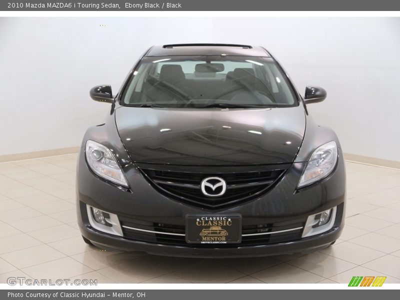 Ebony Black / Black 2010 Mazda MAZDA6 i Touring Sedan
