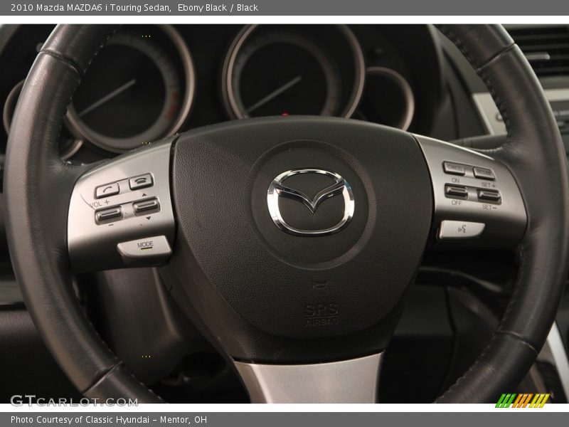 Ebony Black / Black 2010 Mazda MAZDA6 i Touring Sedan