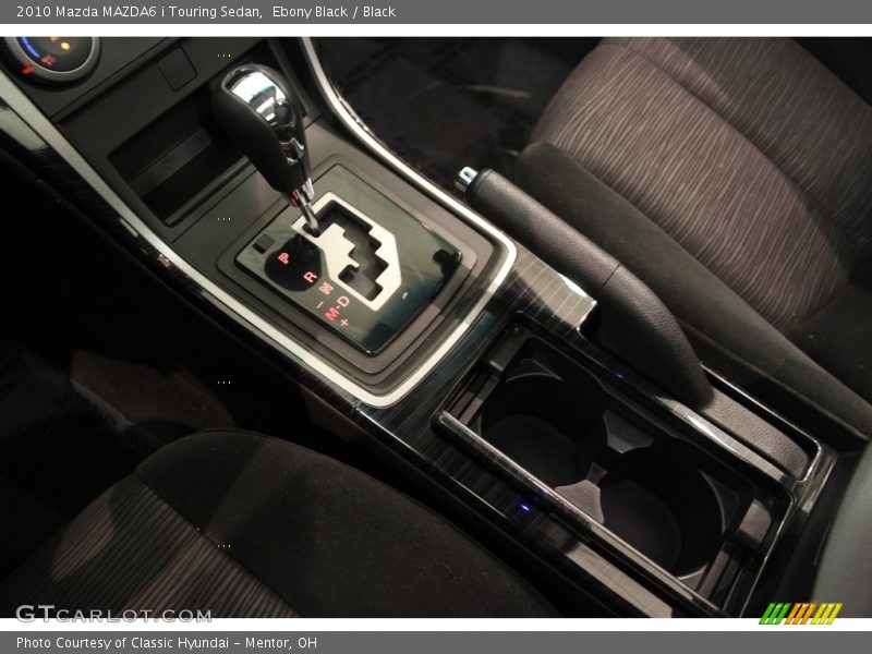 Ebony Black / Black 2010 Mazda MAZDA6 i Touring Sedan