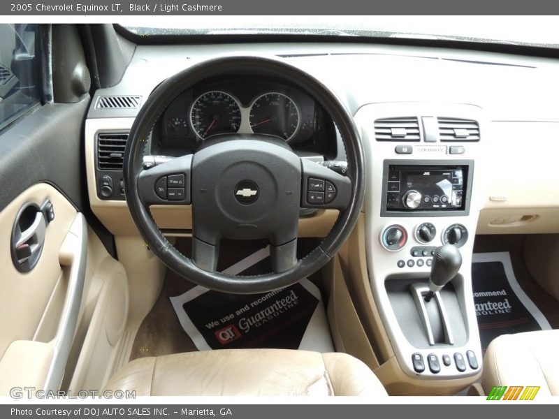 Black / Light Cashmere 2005 Chevrolet Equinox LT